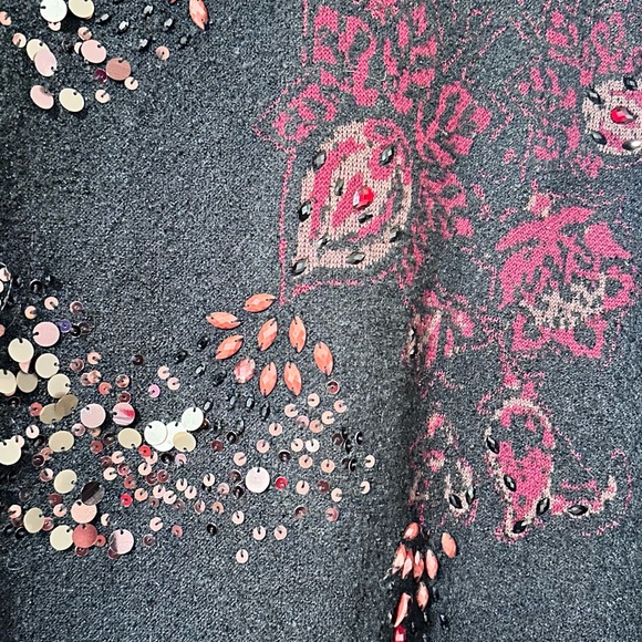 Chicos Vibrant Faux-Fur Cardigan - Picture 12 of 15